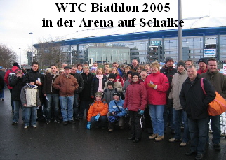 WTC Biathlon 2005
in der Arena auf Schalke